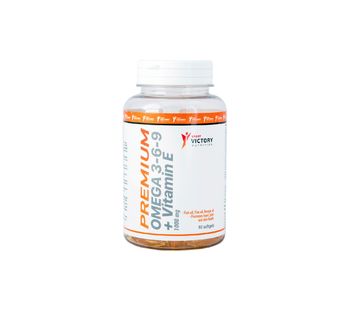 Premium Omega-3-6-9 с витамином Е 90 капс. (Sport Victory Nutrition)